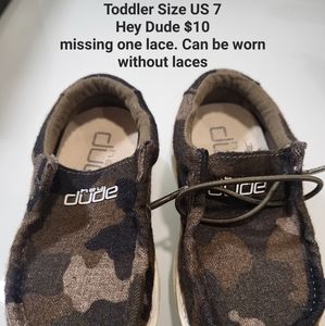 Hey Dude Shoes Toddler_Camo
